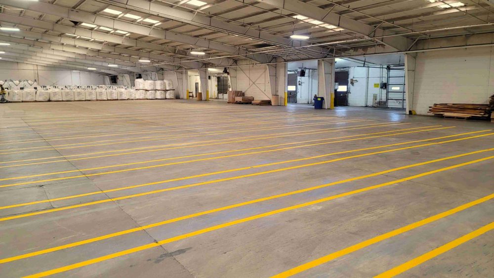 pavement markings