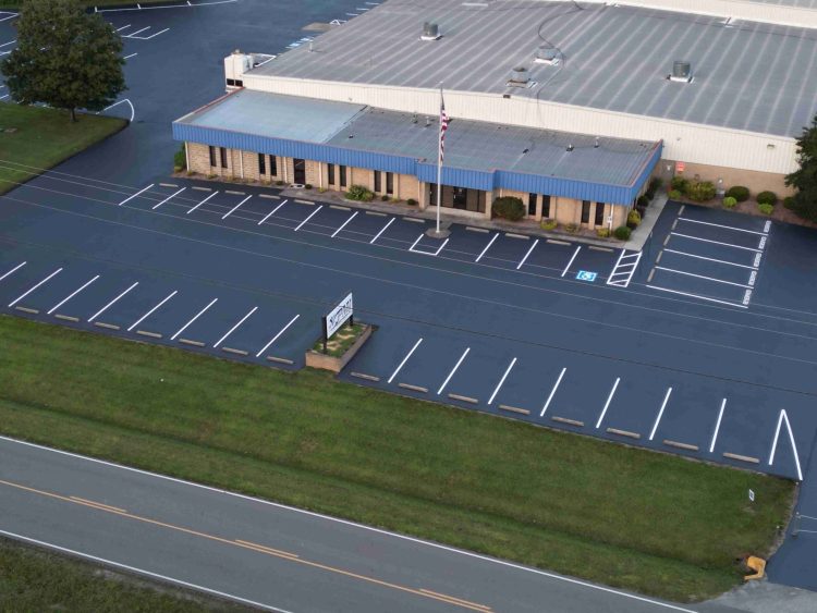 parking lot striping